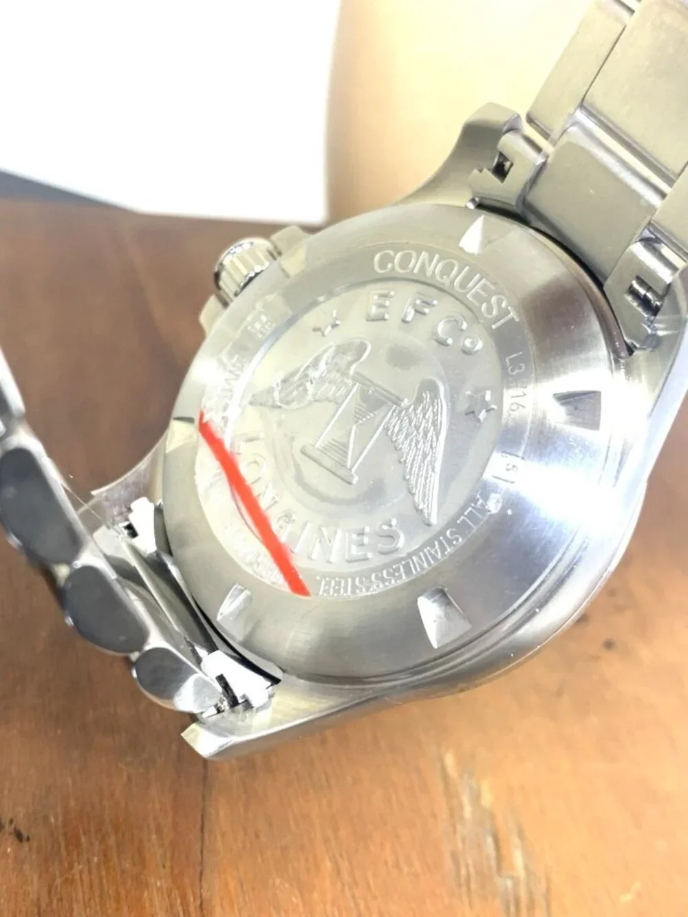 Longines Men's Watch L3.716.4 VHP Conquest Swiss Quartz Silver Dial Date Steel